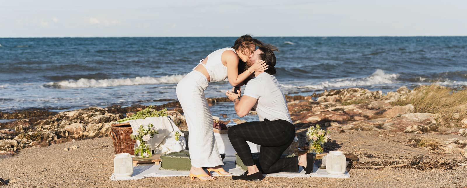 A Romantic Beach Proposal in Puglia - Angela Maggi